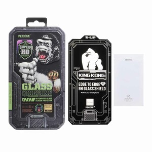 محافظ صفحه نمایش شیشه ای فوق شفاف اورجینال Wekome King Kong مدل Apple iPhone 17 / iPhone 16 Pro (پک فلزی) - NTC