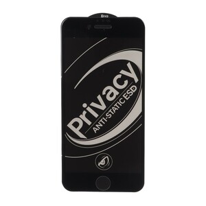محافظ صفحه نمایش شیشه ای Full Cover Privacy Biva مدل Apple iPhone 6 / iPhone 7 / iPhone 8 / iPhone SE (2020) / SE (2022) - مشکی