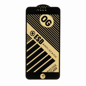 محافظ صفحه نمایش شیشه ای Full Cover OG Anti Static ESD مدل Apple iPhone 6 ‌Plus / iPhone 6S Plus / iPhone 7 Plus / iPhone 8 Plus - مشکی