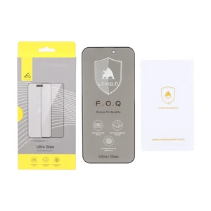 محافظ صفحه نمایش شیشه ای اورجینال Ultra Glass Ushield Privacy مدل Apple iPhone 14 Pro Max (پک دار)
