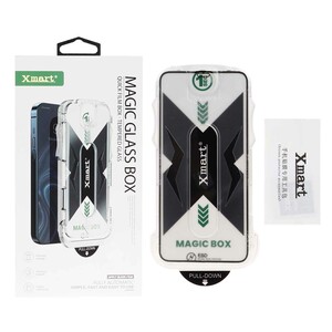 محافظ صفحه نمایش شیشه ای اورجینال XMART - Magic Glass Box مدل Iphone X Max / XS Max / 11 Pro Max (پک دار)