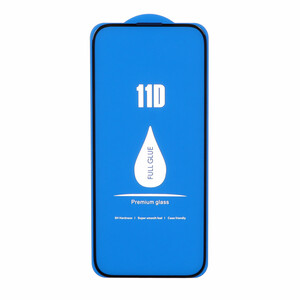 محافظ صفحه نمایش شیشه ای 11D درجه یک NTC - Apple iPhone 16 / iPhone 15 / iPhone 14 Pro - Full Cover J.C.Comm