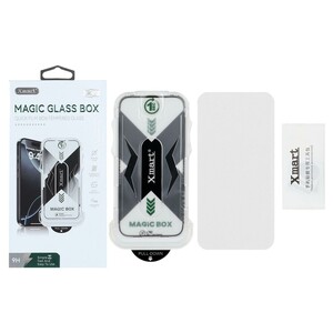 محافظ صفحه نمایش شیشه ای اورجینال XMART - Magic Glass Box مدل Apple iphone 16 (پک دار)