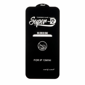 محافظ صفحه نمایش شیشه ای Apple iPhone 13 Mini - Full Cover Super D Mietubl - ESD - مشکی (بدون پک) - NTC ORG