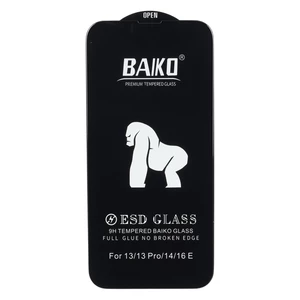 محافظ صفحه نمایش شیشه ای Anti Static - ESD Baiko مدل Apple iPhone 13 / iPhone 13 Pro / iPhone 14 / 16e