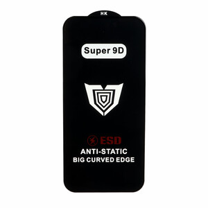 محافظ صفحه نمایش شیشه ای Full Cover ESD Anti Static - Super 9D مدل Apple iPhone 17 Pro Max