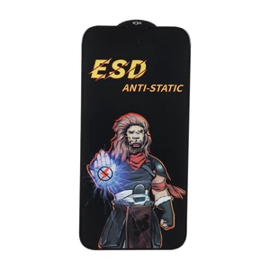 محافظ صفحه نمایش شیشه ای Full Cover ESD Anti Static - Ronix مدل Apple iPhone 13 Pro Max / iPhone 14 Plus