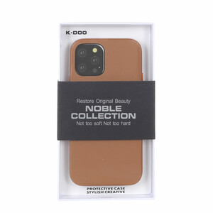 قاب Original KDoo Noble مدل Apple iPhone 12 Pro / iPhone 12 - قهوه ای (پک دار)