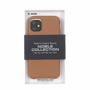 قاب Original KDoo Noble مدل Apple iPhone 11 - قهوه ای (پک دار)