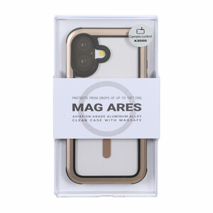 قاب Original KDoo MAG ARES مدل Apple iPhone 17 - طلایی (پک دار) - NTC
