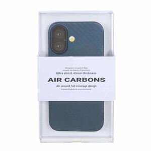 قاب محافظ لنزدار Original KDoo Air Carbon مدل Apple iPhone 17 - آبی ( پک دار) - NTC