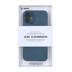 قاب محافظ لنزدار Original KDoo Air Carbon مدل Apple iPhone 12 - سرمه ای ( پک دار) - NTC