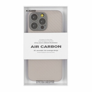 قاب محافظ لنزدار Original KDoo Air Carbon مدل Apple iPhone 15 Pro Max - تیتانیوم خاکستری ( پک دار) - NTC
