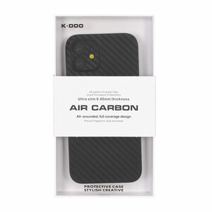 قاب محافظ لنزدار Original KDoo Air Carbon مدل Apple iPhone 12 - مشکی ( پک دار) - NTC