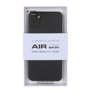 قاب Original KDoo Air Skin مدل Apple iPhone 11 Pro Max - مشکی (پک دار) - NTC