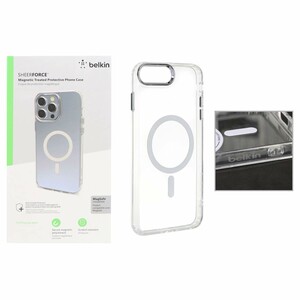 قاب اورجینال belkin شفاف Magsafe مدل Apple iPhone 7 Plus / iPhone 8 Plus (پک دار)