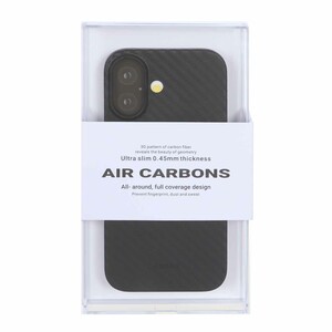 قاب محافظ لنزدار Original KDoo Air Carbon مدل Apple iPhone 17 - مشکی ( پک دار) - NTC
