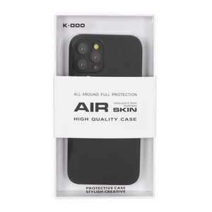 قاب Original KDoo Air Skin مدل Apple iPhone 12 Pro - مشکی (پک دار) - NTC