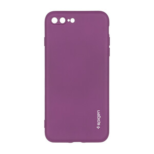 قاب سیلیکونی Spigen محافظ لنزدار Apple iPhone 7 Plus / iPhone 8 Plus - ارغوانی
