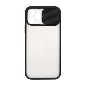 قاب پشت مات محافظ لنزدار کشویی Apple iPhone 11 Pro - مشکی