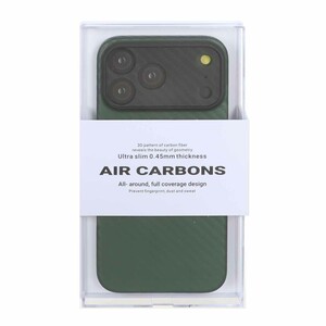 قاب محافظ لنزدار Original KDoo Air Carbon مدل Apple iPhone 17 Pro Max - سبز ( پک دار) - NTC