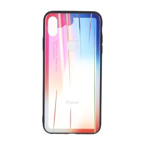 قاب شفاف رنگین کمانی Apple iPhone X Max / iPhone XS Max - طرح 46