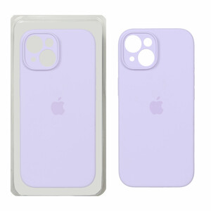 قاب سیلیکونی پاک کنی محافظ لنزدار اورجینال Apple iPhone 15 - یاسی (پک اصلی)