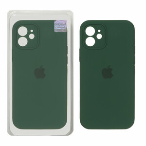 قاب سیلیکونی پاک کنی اورجینال Master Quality مدل Apple iPhone 12 - سبز تیره (پک دار)