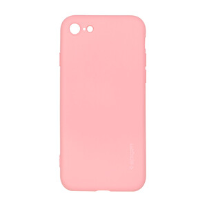 قاب سیلیکونی Spigen محافظ لنزدار Apple iPhone 7 / iPhone 8 / iPhone SE (2020) - صورتی