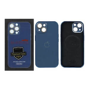 قاب AG ACRYLICS محافظ لنز گلس Magsafe مدل Apple iPhone 15 - سرمه ای (پک دار)