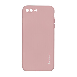 قاب سیلیکونی Spigen محافظ لنزدار Apple iPhone 7 Plus / iPhone 8 Plus - صورتی چرک