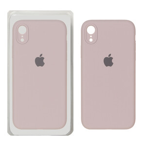قاب سیلیکونی پاک کنی محافظ لنزدار اورجینال Apple iPhone XR - کالباسی (پک دار)