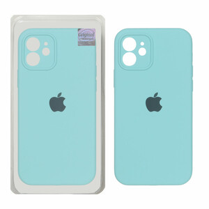 قاب سیلیکونی پاک کنی اورجینال Master Quality مدل Apple iPhone 12 - سبزآبی (پک دار)