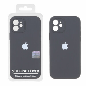 قاب سیلیکونی پاک کنی اورجینال Master Quality مدل Apple iPhone 12 - خاکستری (پک دار)