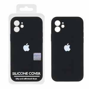 قاب سیلیکونی پاک کنی اورجینال Master Quality مدل Apple iPhone 12 - مشکی (پک دار)