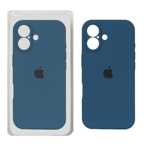قاب سیلیکونی پاک کنی محافظ لنزدار اورجینال Apple iPhone 16 - سبز کله غازی (پک دار) - NTC
