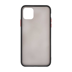 قاب پشت مات Apple iPhone 11 Pro Max-مشکی قرمز