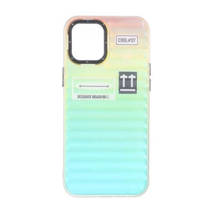 قاب یانگ کیت هولوگرامی طرح دار دور مات Apple iPhone 12 Pro Max - کد 123