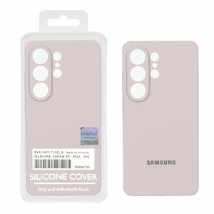 قاب سیلیکونی پاک کنی اورجینال Master Quality مدل Samsung Galaxy S26 Ultra - خاکی (پک دار)