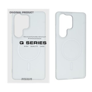 قاب اورجینال Q Serires مات MagSafe مدل Samsung Galaxy S26 Ultra - سفید (پک دار) - MPS
