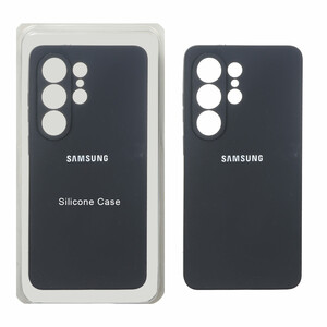 قاب سیلیکونی پاک کنی محافظ لنزدار اورجینال Samsung Galaxy S26 Ultra - مشکی (پک دار)