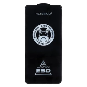 محافظ صفحه نمایش شیشه ای Full Cover HeyBingo ESD Anti Static مدل Xiaomi Redmi 15 / Poco M7 4G