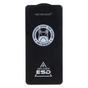محافظ صفحه نمایش شیشه ای Full Cover HeyBingo ESD Anti Static مدل Samsung Galaxy S25 FE / S24 FE / A57 / A37 / A56 / A36