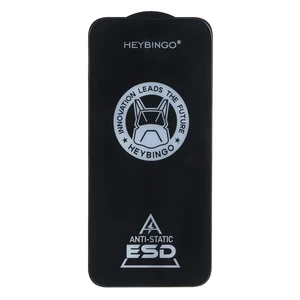 محافظ صفحه نمایش شیشه ای Full Cover HeyBingo ESD Anti Static مدل Apple iPhone 13 Pro Max / iPhone 14 Plus