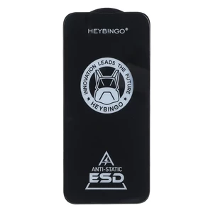 محافظ صفحه نمایش شیشه ای Full Cover HeyBingo ESD Anti Static مدل Apple iPhone 14 Pro Max