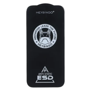 محافظ صفحه نمایش شیشه ای Full Cover HeyBingo ESD Anti Static مدل Apple iPhone 17 Pro