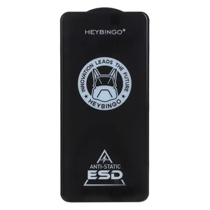 محافظ صفحه نمایش شیشه ای Full Cover HeyBingo ESD Anti Static مدل Xiaomi Redmi Note 12S / Redmi Note 11 4G / Redmi Note 11S / Redmi Note 10 4G / Redmi Note 10S / Poco M5S / Poco M4 Pro 4G
