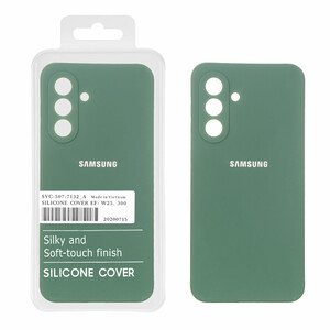 قاب نیو سیلیکون محافظ لنزدار RFF مدل Samsung Galaxy A37 - سبز (پک دار)