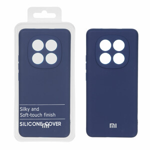 قاب نیو سیلیکون محافظ لنزدار RFF مدل Xiaomi Redmi Note 15 / Poco M8 5G - سرمه ای (پک دار)