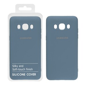 قاب نیو سیلیکون محافظ لنزدار RFF مدل Samsung Galaxy J5 (2016) / J510 - آبی فیلی (پک دار)